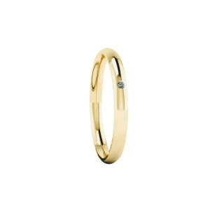 Alianza de Boda con Brillante Bali