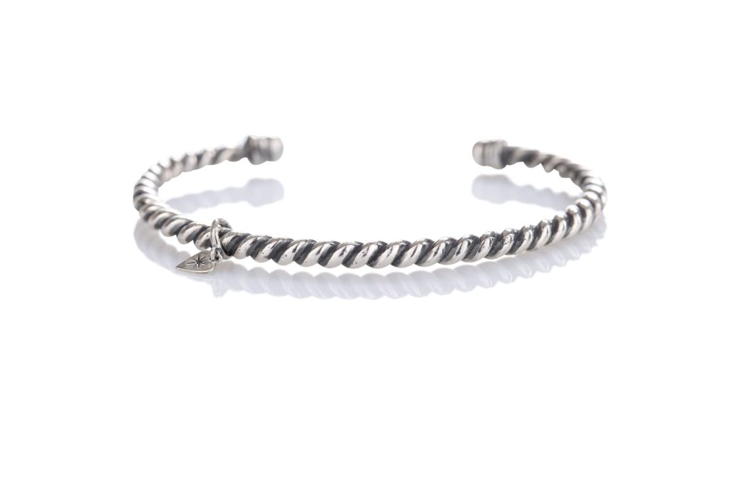 Pulsera Rígida de Plata