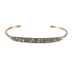 Esclava de Oro Rosa y Brillantes Brown