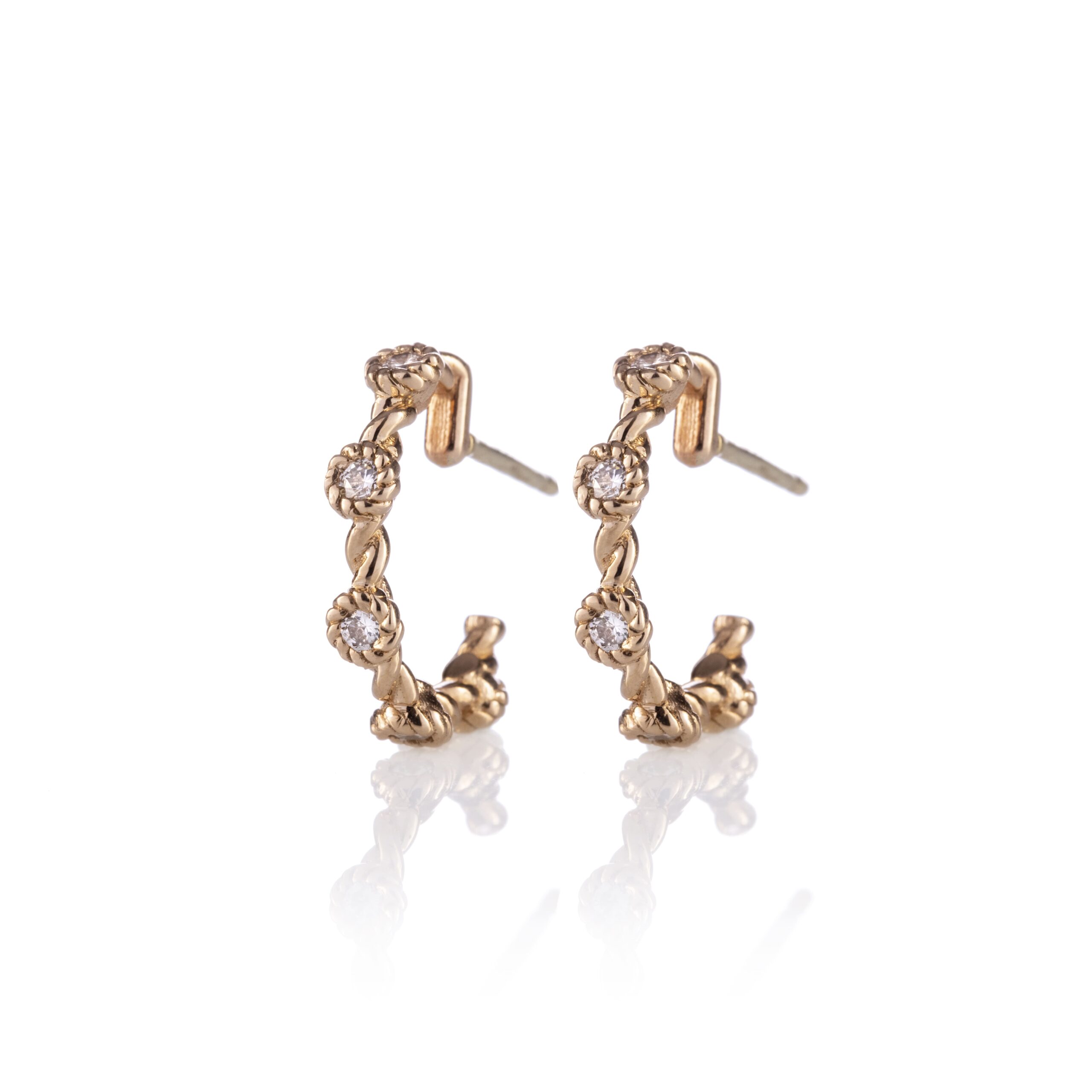 Pendientes con Brillantes