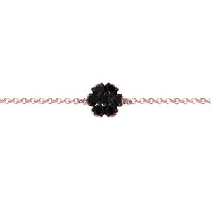Pulsera con Brillantes Negros
