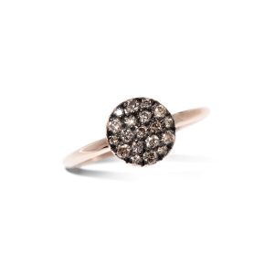 Anillo con Paillet de Brillantes Browns