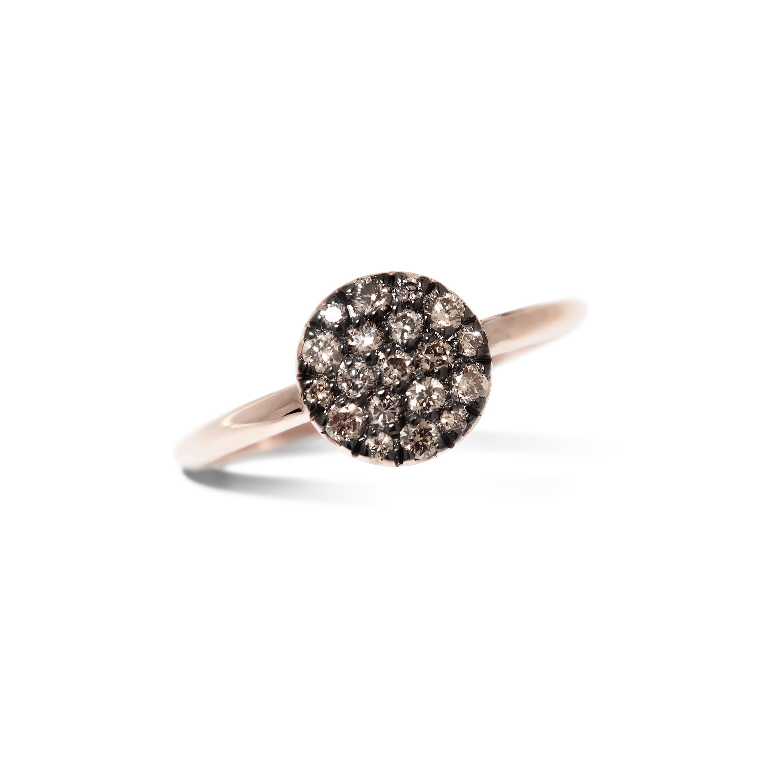 Anillo con Paillet de Brillantes Browns