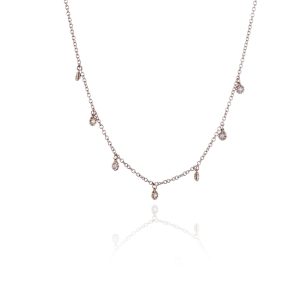 Cadena con Siete Chatones de Brillantes