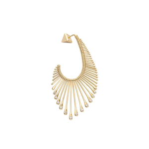 Pendientes de Oro Amarillo con Movimiento