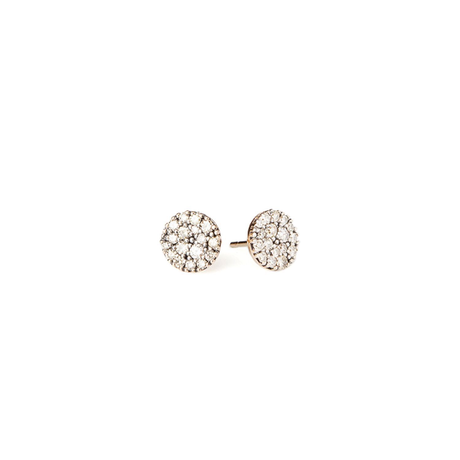 Pendientes de Brillantes Brown