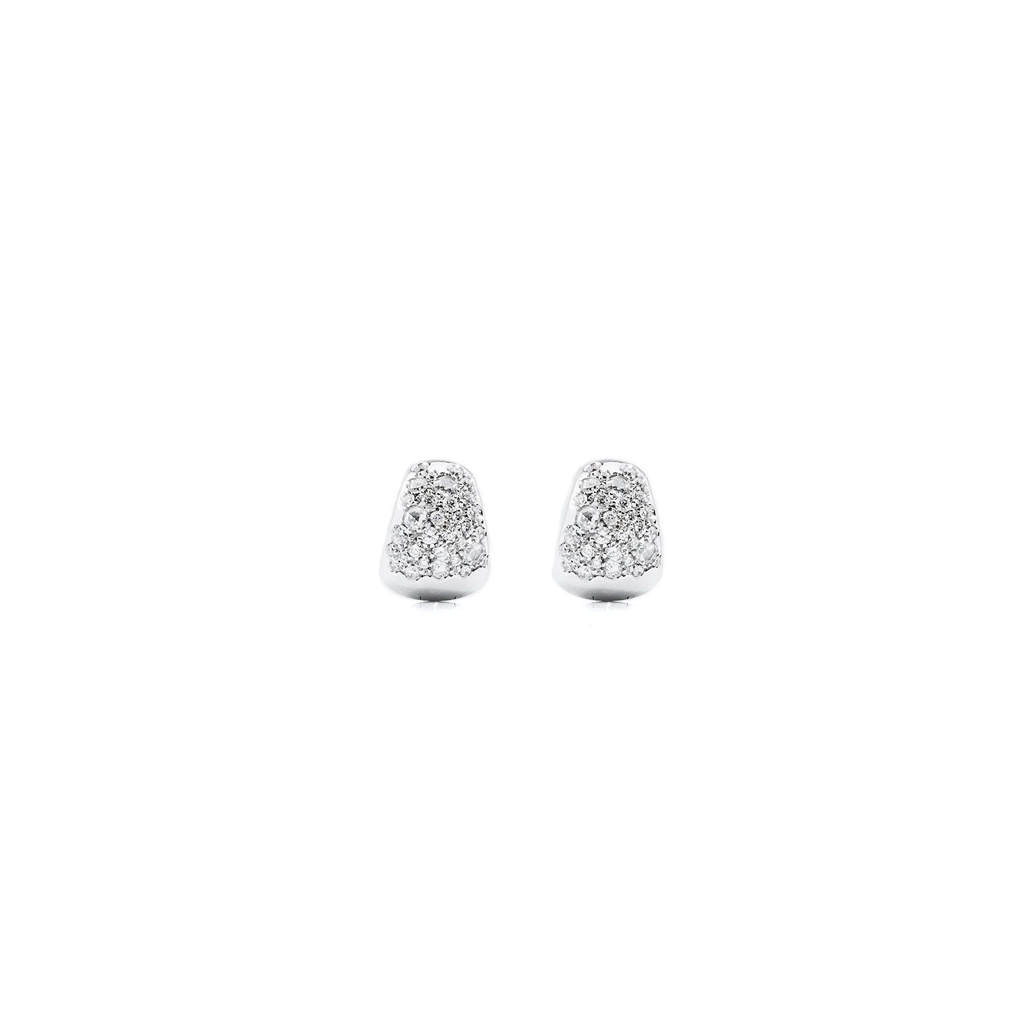 Criollas de Oro Blanco y Brillantes
