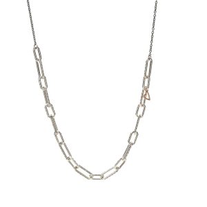 Cadena de Plata de Eslabones