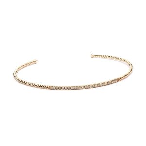 Esclava de Oro Rosa y Brillantes