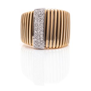 Anillo de Oro y Brillantes