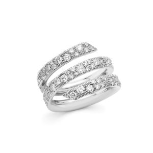 Anillo Espiral de tres vueltas
