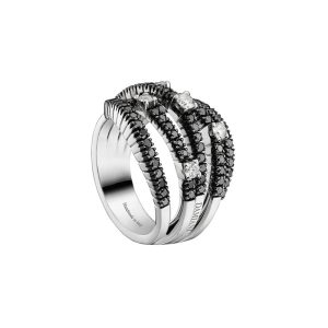 Anillo de Brillantes Negros