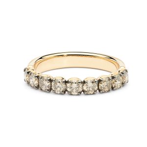 Anillo con brillantes browns