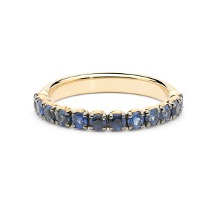 Anillo con zafiros