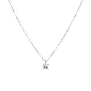 COLGANTE CON DIAMANTE PRINCESA