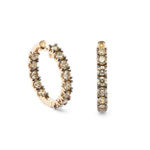 AROS DE BRILLANTES BROWN