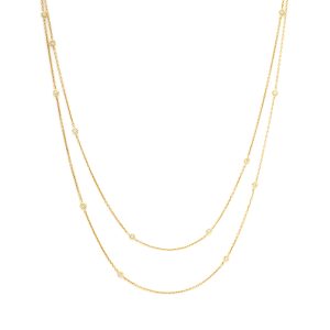 Colgante con brillantes