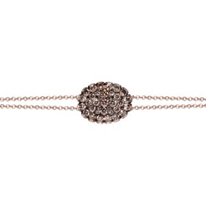 Pulsera con brillantes brown