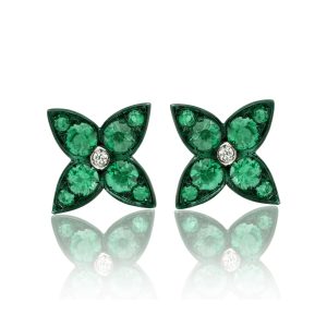 Pendientes de Esmeraldas